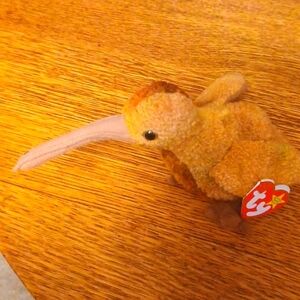 Beak kiwi beanie baby